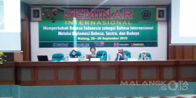 Seminar internasional Bahasa Indonesia di Unisma, Senin (28/9)