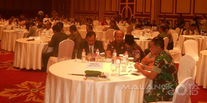 Silaturahmi Forum Koordinasi Pimpinan Daerah (Forkopimda) se-Wilayah Kerja Bakorwil Malang, Rabu (27/4)