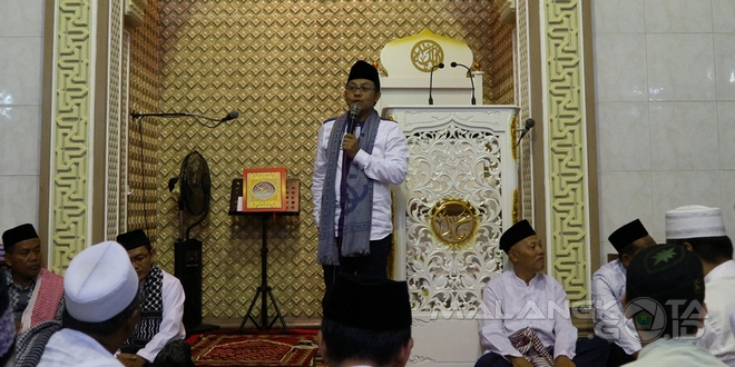 Wakil Walikota Malang, Sutiaji mengajak semua umat Islam untuk meningkatkan ibadah di bulan suci Ramadan