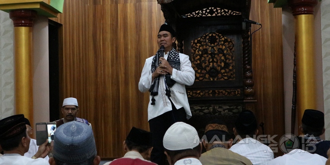 Walikota Malang, H Moch Anton mengajak semua warga masyarakat, khususnya umat Islam untuk meningkatkan ibadah di bulan Ramadan