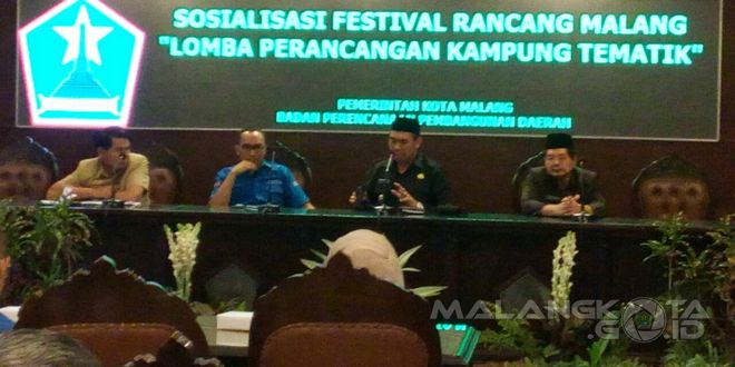 Walikota Malang, H. Moch Anton paparkan pentingnya kampung bersih dan keberadaan hutan kota