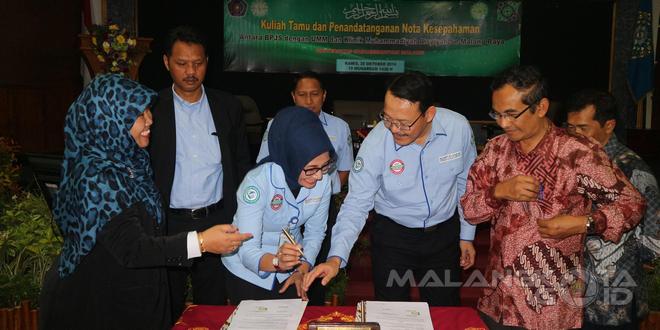 Penandatanganan Nota Kesepahaman Antara BPJS dengan UMM dan Klinik Muhammadiyah Aisyiyah se-Malang Raya