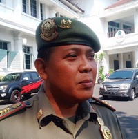 Plt. Kepala Satpol PP Kota Malang Dicky Haryanto, SH. MM